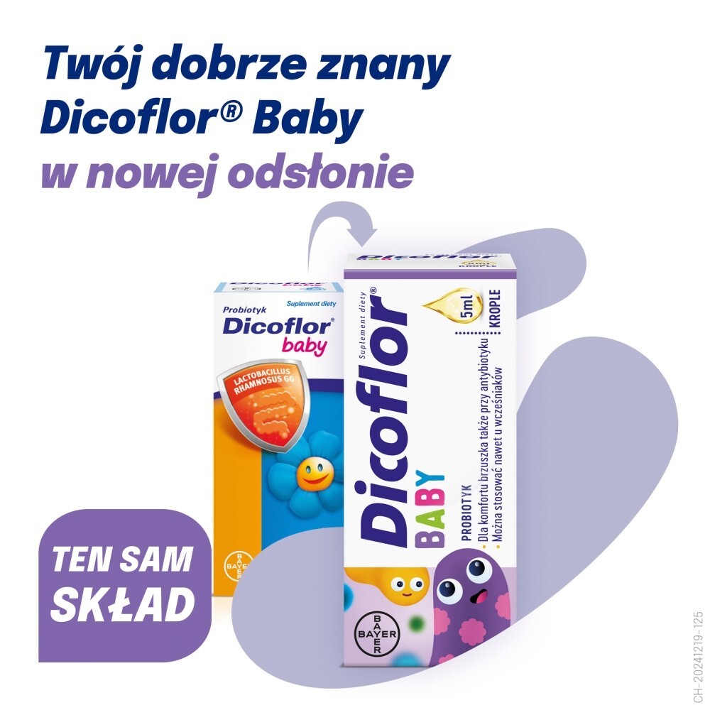 Dicoflor Baby Suplement diety probiotyk 5 ml