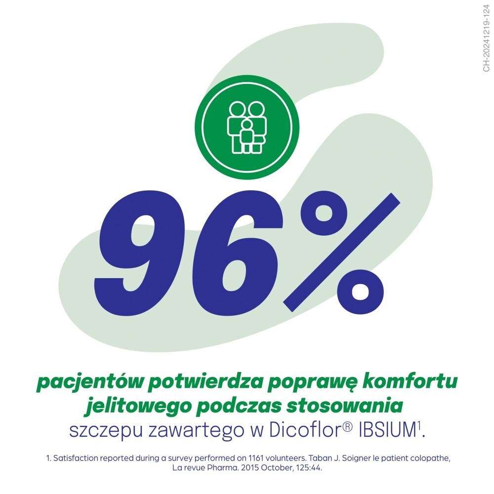 Dicoflor Ibsium Suplement diety probiotyk 11,9 g (20 x 0,595 g)