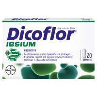 Dicoflor Ibsium Suplement diety probiotyk 11,9 g (20 x 0,595 g)