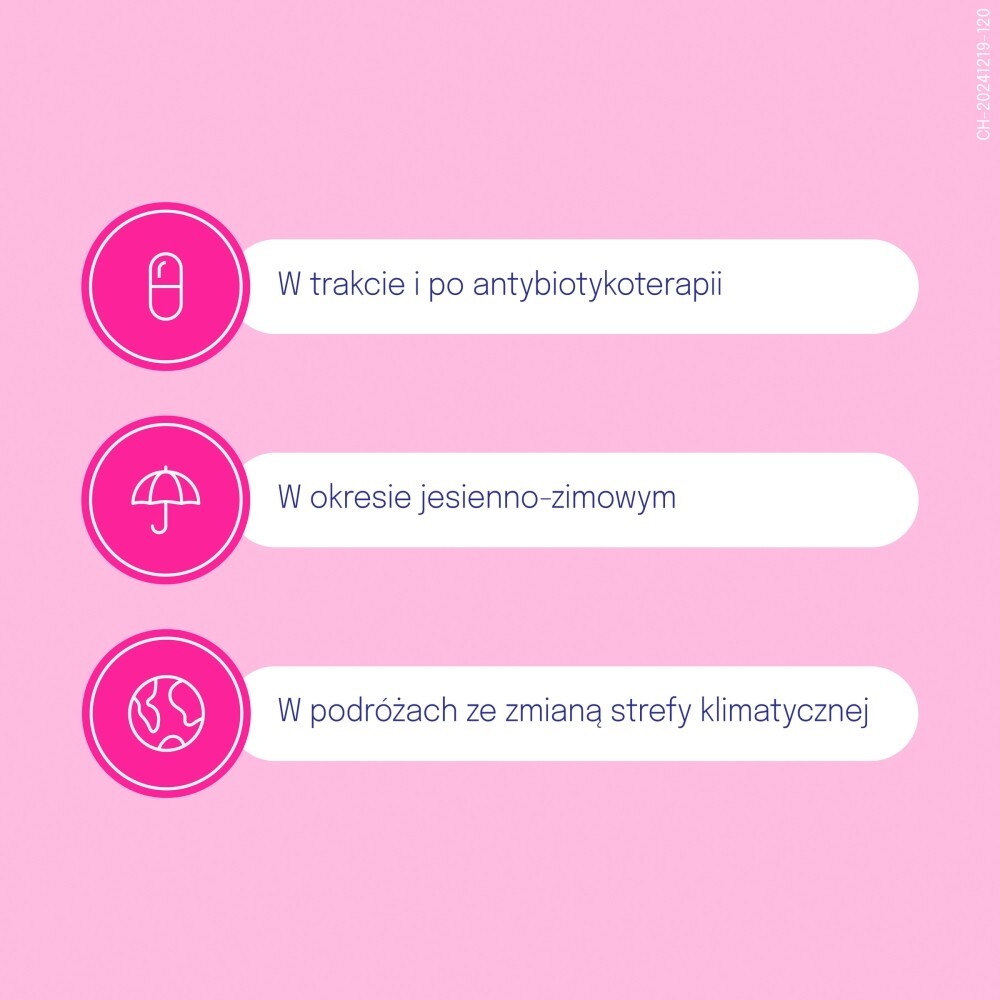 Dicoflor Junior Suplement diety probiotyk o smaku owoców leśnych 12 g (12 x 1 g)