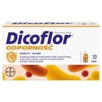 Dicoflor Odporność Suplement diety probiotyk + witaminy 109,63 g (10 sztuk)