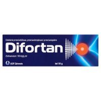 Difortan, 100 mg/g, żel, 50 g