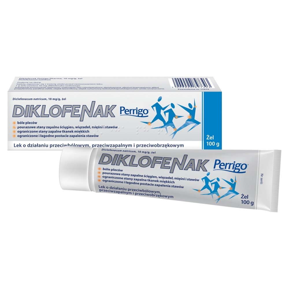 Diklofenak Omega Pharma żel 100g