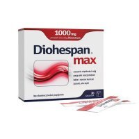 Diohespan max, 1000 mg, proszek doustny, 30 saszetek