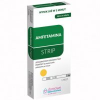 Domowe Laboratorium Amfetamina Strip test paskowy do wykrywania amfetaminy w moczu 1 sztuka