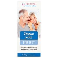 Domowe Laboratorium Zdrowe jelito FOB Test