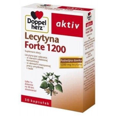 Doppelherz Activ Lecytyna 1200 Forte kaps.