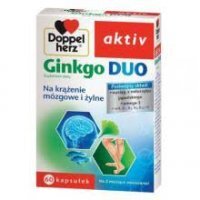 Doppelherz aktiv Ginkgo Duo, 60 kapsułek