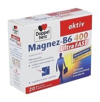 Doppelherz aktiv Magnez-B6 UltraFAST 20 saszetek