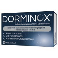 Dorminox, 12,5 mg, tabletki powlekane, 14 tabletek