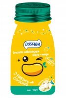 Dosfarm, drażetki odświeżające o smaku mięty i mango, bez cukru,16 g