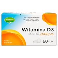 DOZ PRODUCT Witamina D3 2000 j.m., kapsułki, 60 kapsułek
