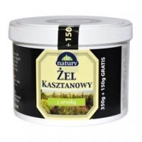 Dr. Natury, żel kasztanowy z arniką, 350 g + 150 g GRATIS