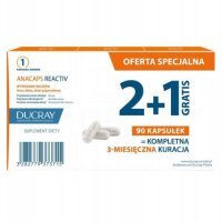 Ducray Anacaps Reactiv, 3 x 30 kapsułek