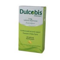 Dulcobis, 5 mg, tabletki dojelitowe, 40 tabletek