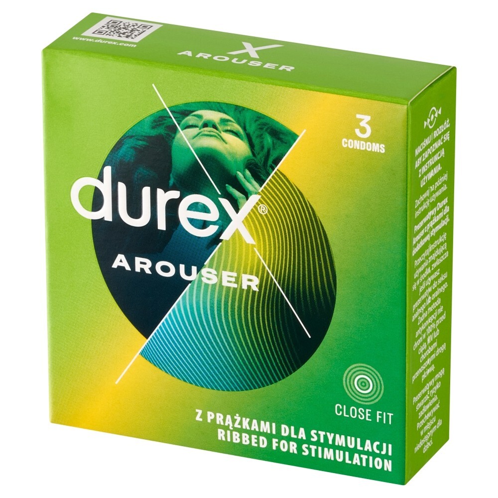 Durex Arouser Prezerwatywy 3 sztuki