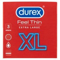 Durex Feel Thin Prezerwatywy XL prezerwaty