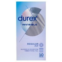 Durex Invisible, prezerwatywa dla większej bliskości, 10 sztuk