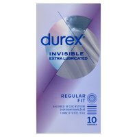 Durex Invisible, prezerwatywa super cienka, 10 sztuk