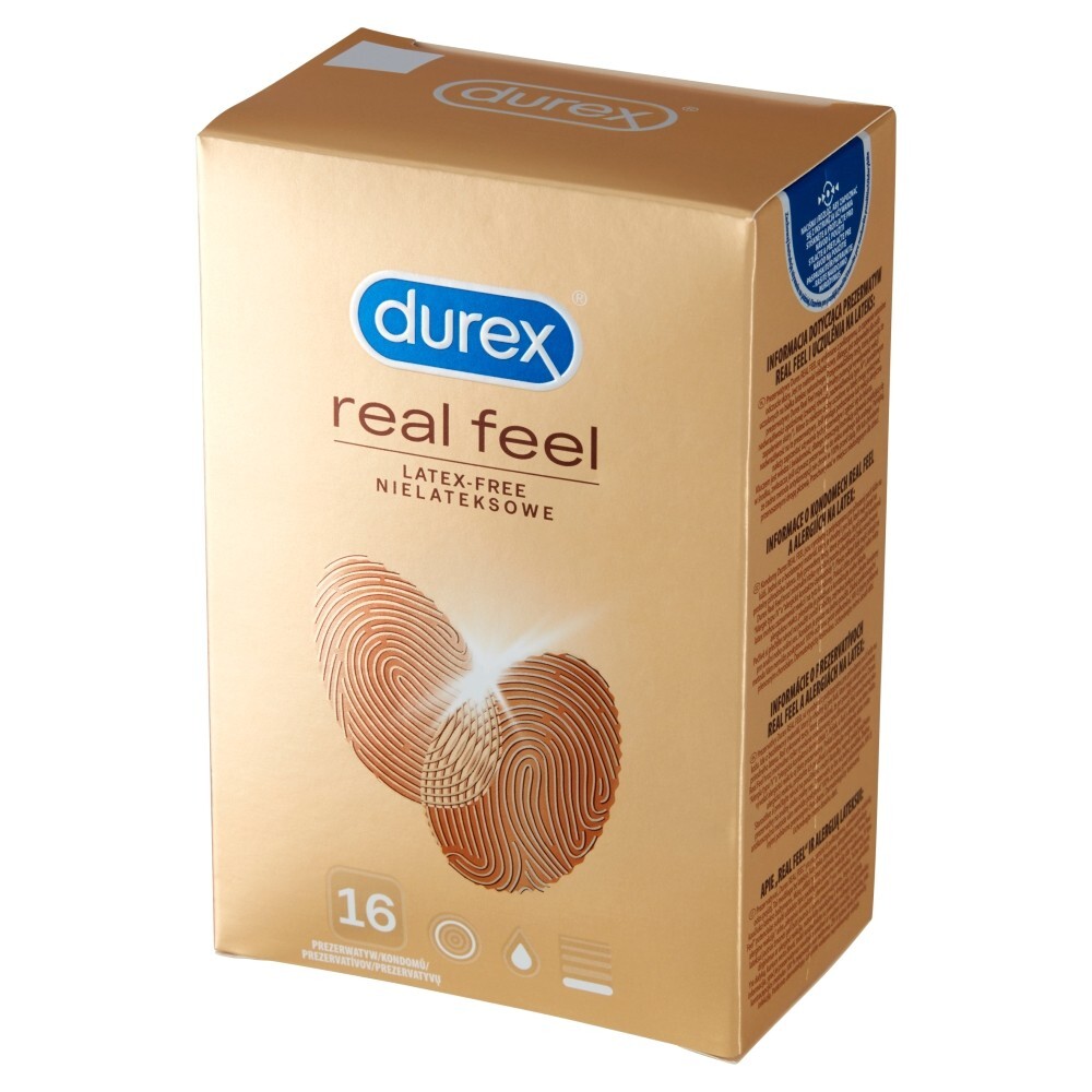 Durex Real Feel Prezerwatywy 16 sztuk