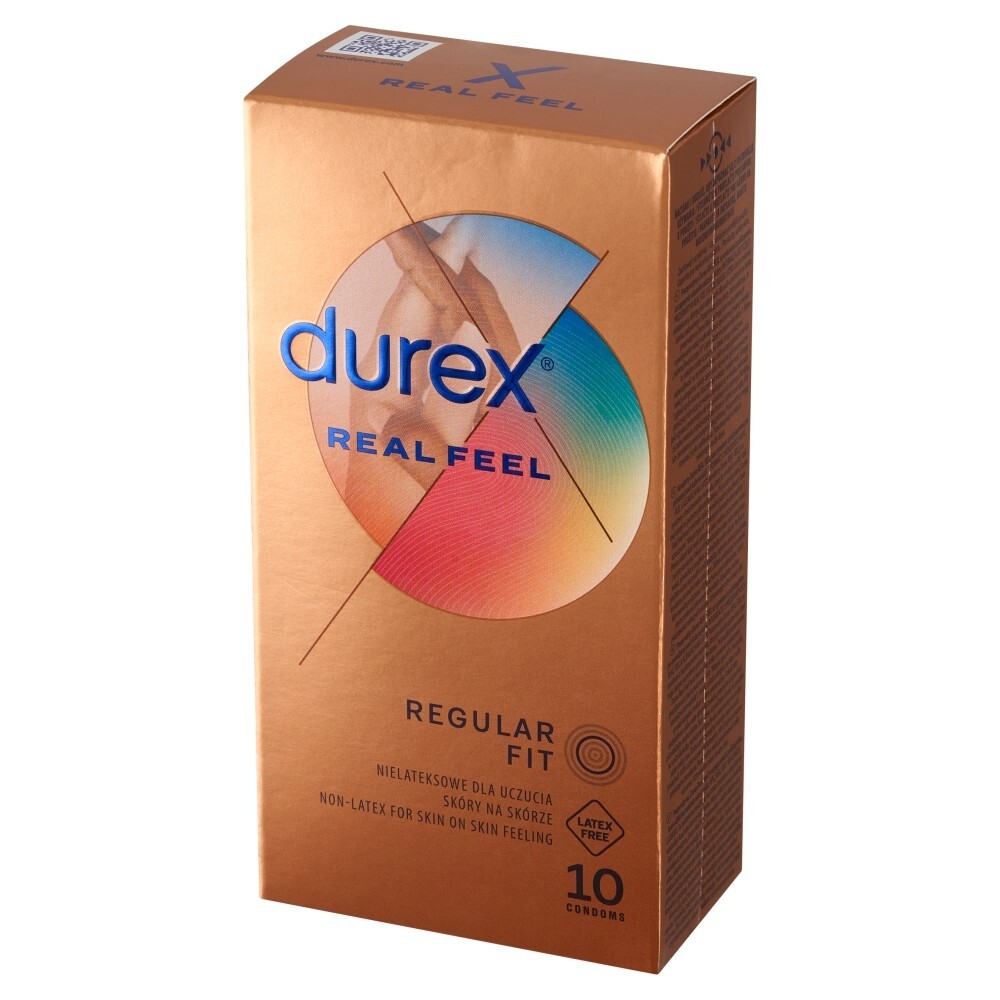 Durex Real Feel Prezerwatywy nielateksowe 10 sztuk