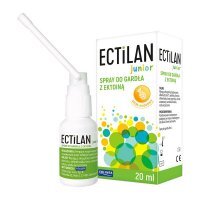 Ectilan Junior - spray do gardła z ektoiną, 20 ml