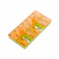 El-Comp, kasetka do leków tygodniowa, 2-komorowa