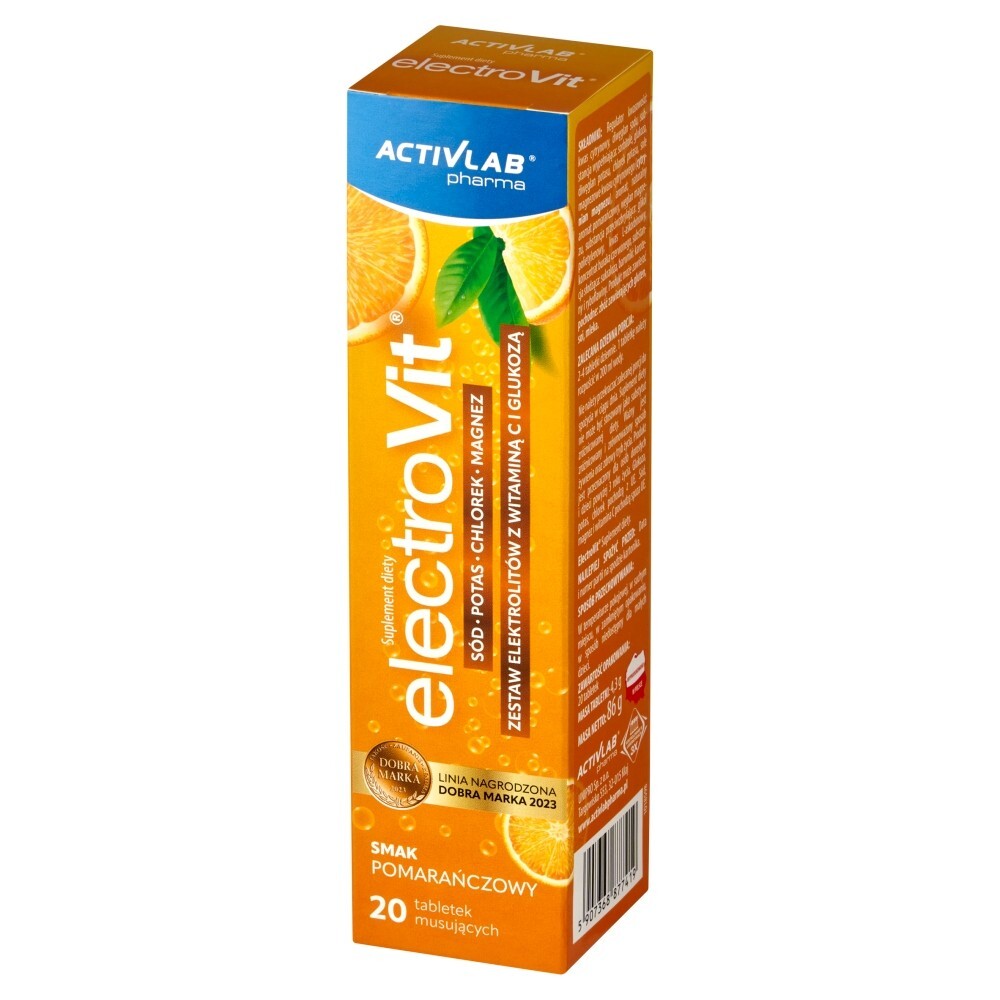 ElectroVit, tabletki musujące, 20 tabletek