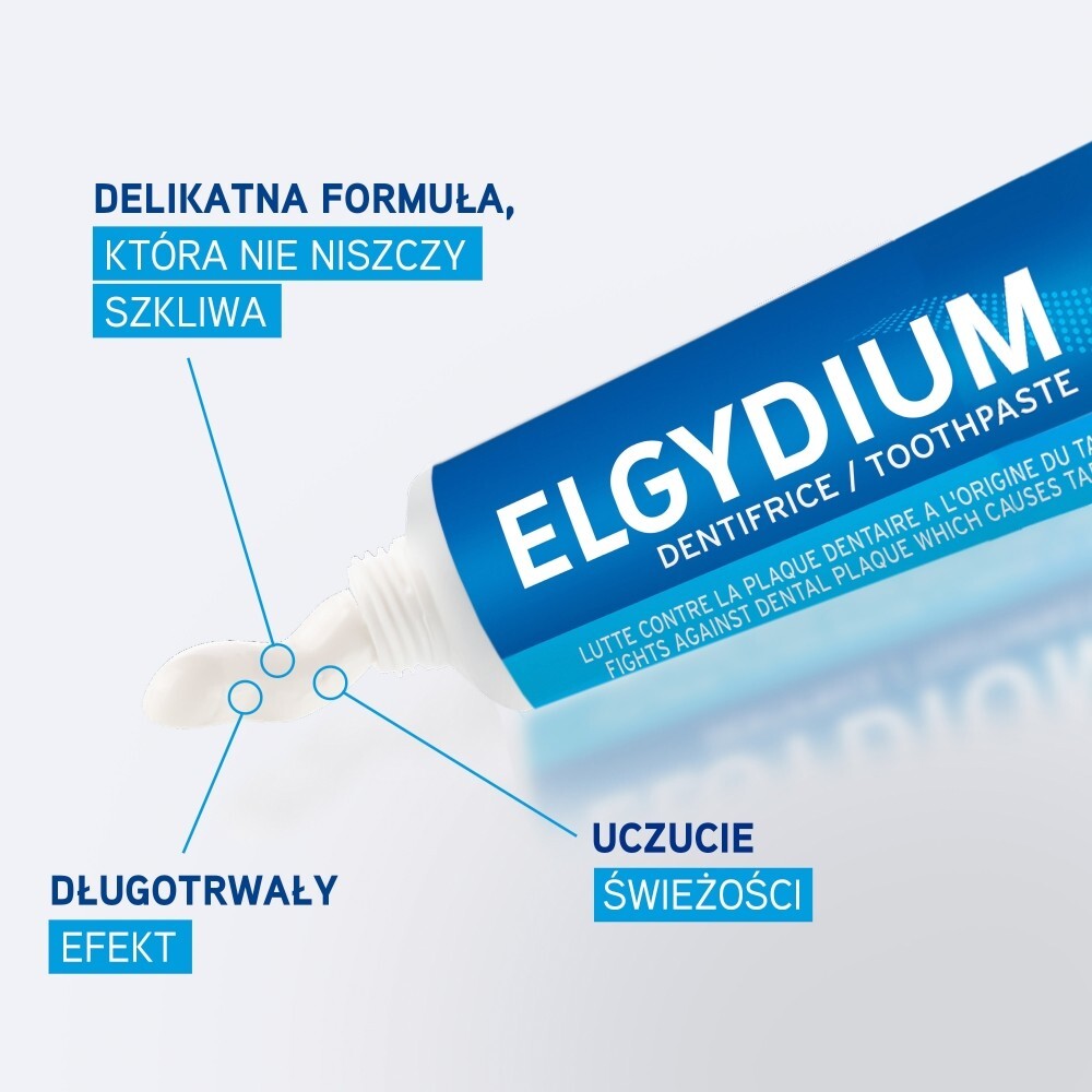 Elgydium Anti Plaque, pasta do zębów, 75 ml
