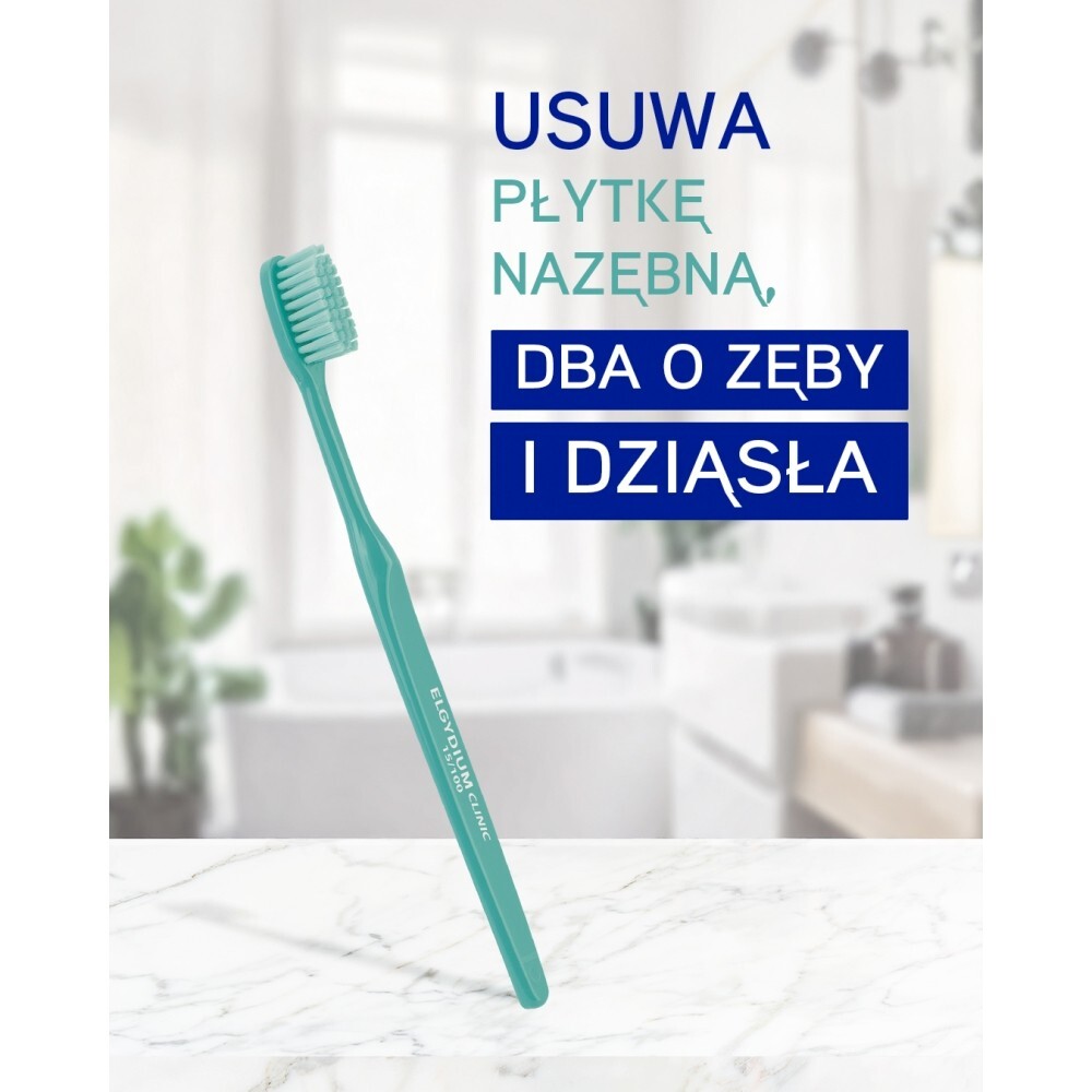 Elgydium Clinic, szczoteczka do zębów po zabiegu, 15/100, extra-miękka, 1 sztuka
