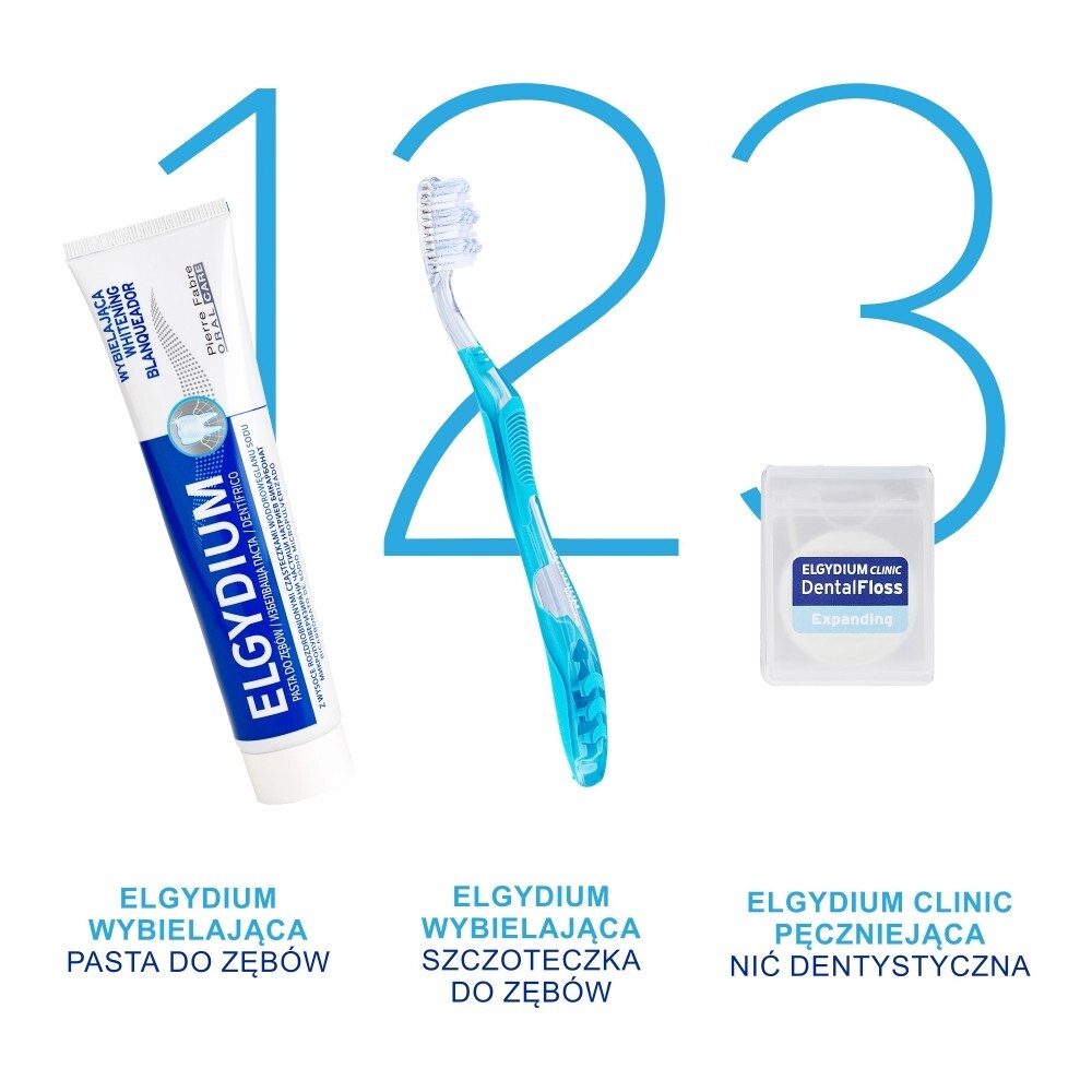 Elgydium Dental Flos Nić dent.pęczniejąca