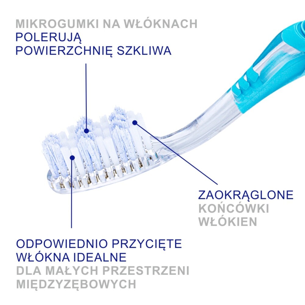 Elgydium Whitening, szczoteczka do zębów, Soft, 1 sztuka