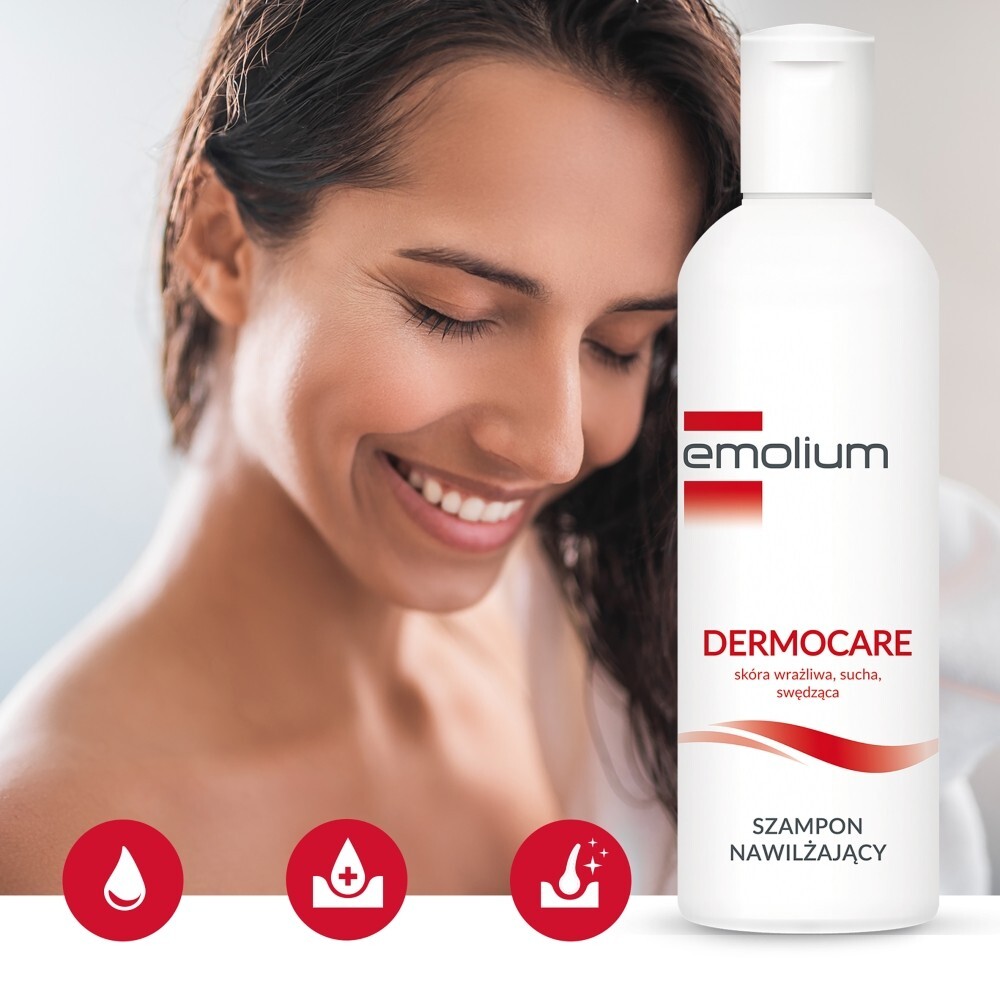 Emolium Dermocare Szampon nawilżający 200 ml
