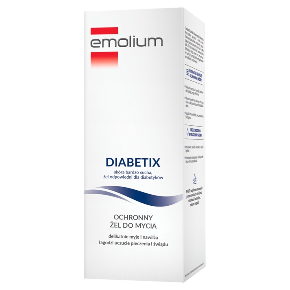 Emolium Diabetix Ochronny żel do mycia 200 ml