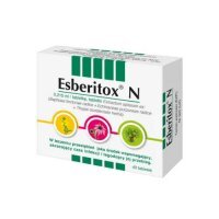 Esberitox N, 0,215 ml/tabletkę, tabletki, 40 tabletek