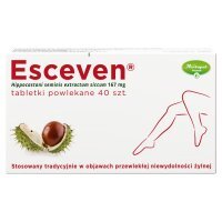 Esceven 167 mg Tabletki powlekane 40 sztuk