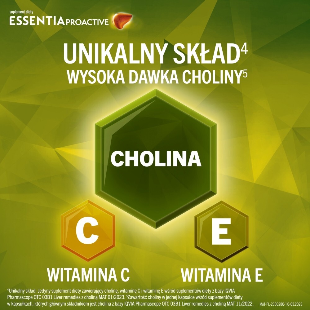 Essentia Proactive, kapsułki twarde, 30 kapsułek