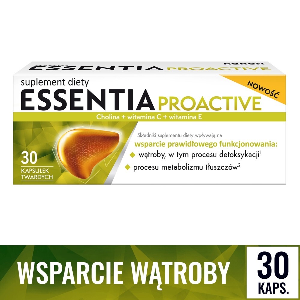 Essentia Proactive, kapsułki twarde, 30 kapsułek