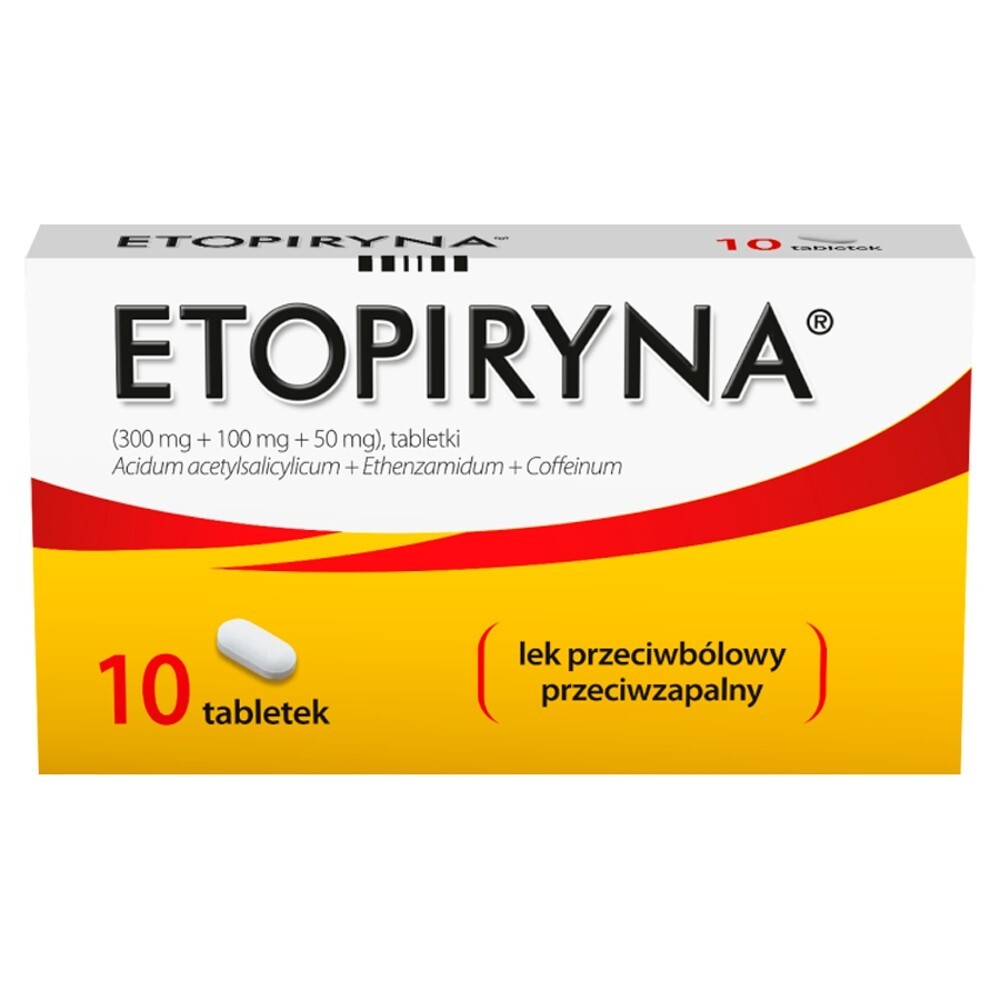 Etopiryna, tabletki, 10 tabletek