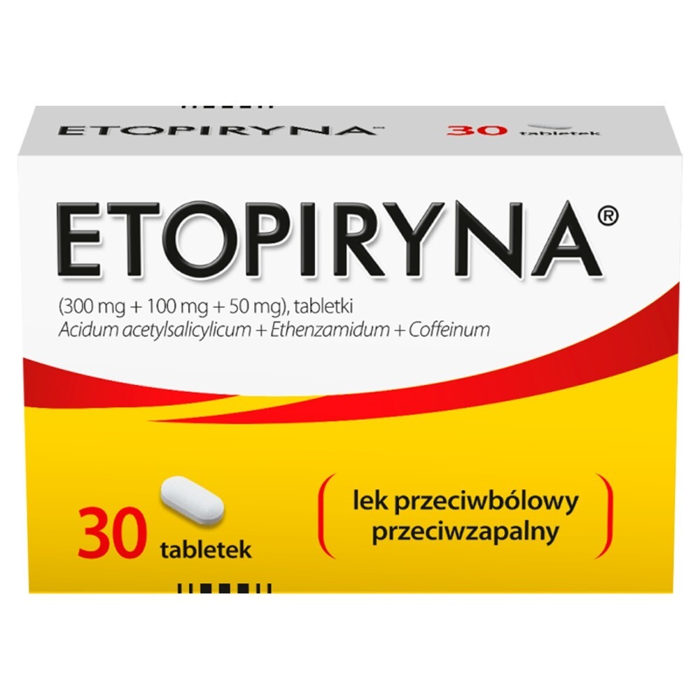 Etopiryna, tabletki, 30 tabletek