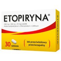 Etopiryna, tabletki, 30 tabletek
