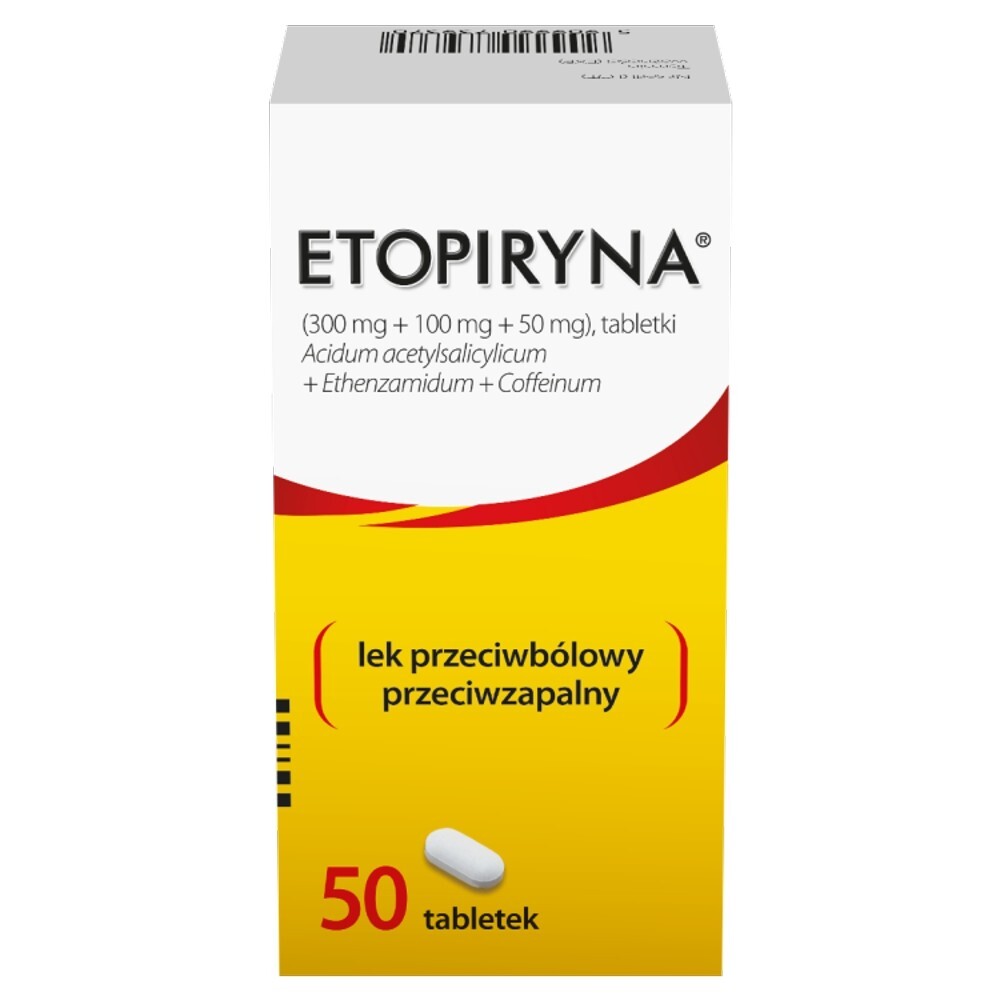 Etopiryna, tabletki, 50 tabletek