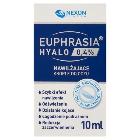 Euphrasia Hyalo 0,4% Krople do oczu nawilż