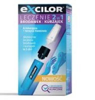 Excilor, na brodawki i kurzajki 2w1, 1 zestaw