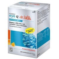 Eye Q Kapsułki do żucia truskawkowe - 180 + 60 kapsułek