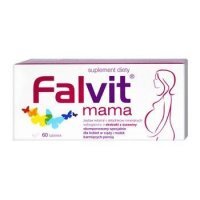 Falvit mama, tabletki powlekane, 60 tabletek