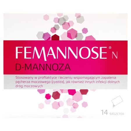 Femannose N D-mannoza Wyrób medyczny saszetki 14 sztuk