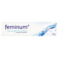 Feminum, nawilżający żel intymny dla kobiet, z kwasem mlekowym, 75 g