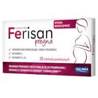Ferisan Pregna, tabletki powlekane, 30 tabletek