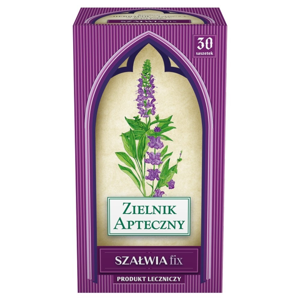 Fix Szałwia, 1,2 g, 30 sztuk (Herbapol Lublin)